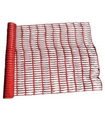 Comprar Malla naranja de proteccion anti caidas a precio de oferta