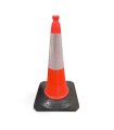CONO TRAFICO DE 2 PIEZAS DE 75 CMS (precio por unidad)