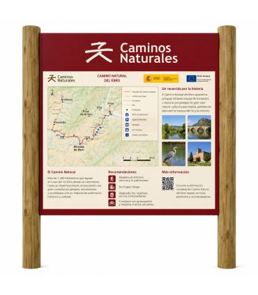 Señal CN-00 Caminos Naturales | Panel informativo