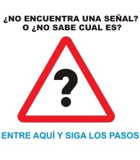 Comprar Señal trafico peligro a precio de oferta